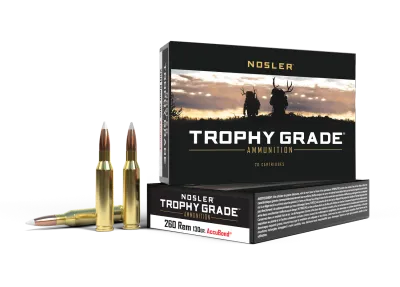Nosler Trophy Grade 260 Rem 130gr Accubond (20 Rounds)