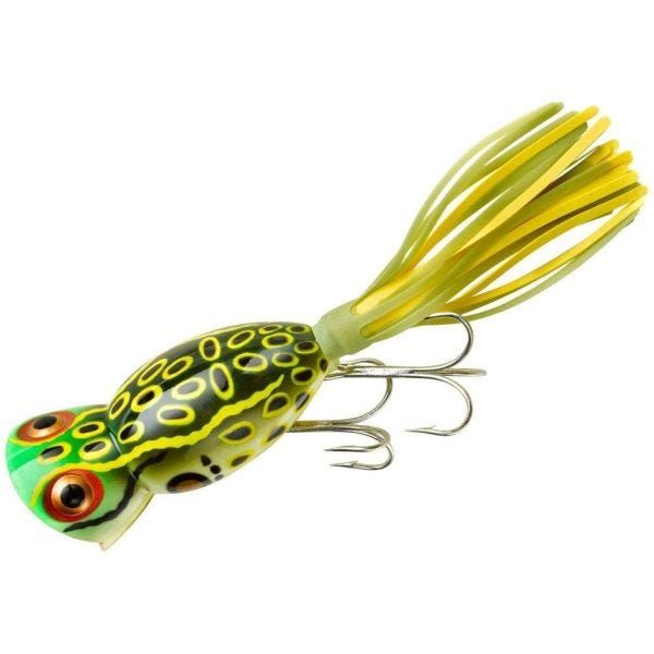 Arbogast Hula Popper, Color: Bull Frog, Size: 2-1/4&quot;