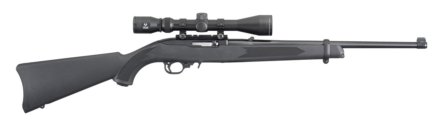 Ruger 10/22 22 LR 18.5&quot; Barrel w/ 3-9x40 Scope &amp; Ruger Branded Hard Case Semi-Auto Rifle