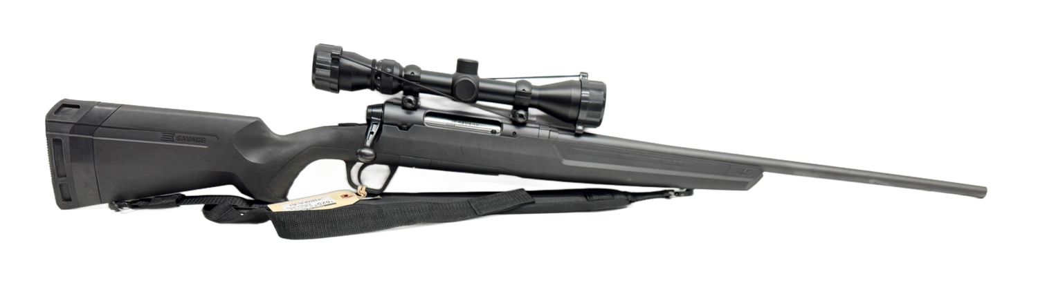 UG-20508 USED Savage Axis 270 Win w/ Weaver 3-9x40 Scope Black Synthetic Stock Bolt-Action Rifle