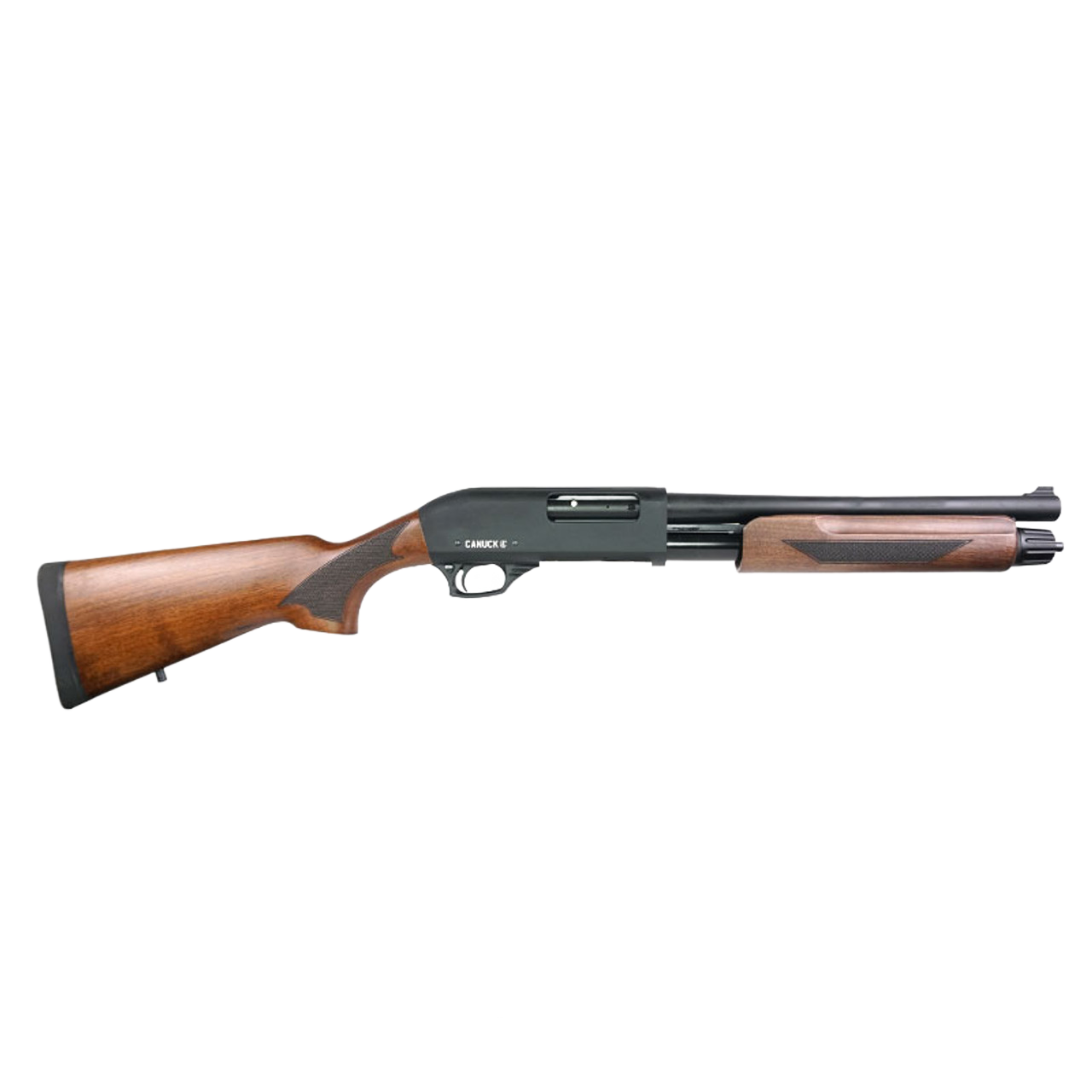 Canuck Regulator/Defender 12 Gauge 3&quot; Chamber Walnut Stock Pump Action Shotgun