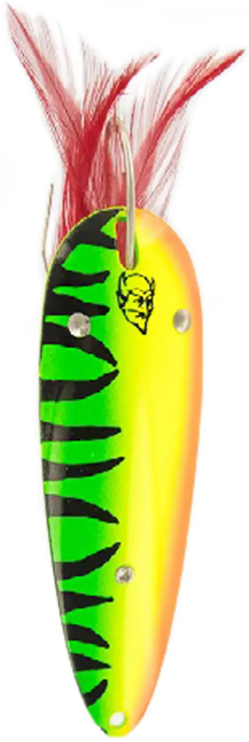 Eppinger 15-58 Dardevlet Weedless Spoon, 2 7/8", 3/4oz Hot Mackerel