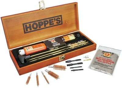 Hoppe&#39;s 9 Deluxe Gun Cleaning Kit Universal Pistol/Rifle/Shotgun