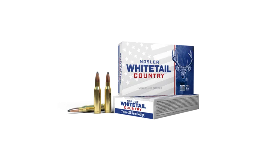 Nosler Whitetail Country 7mm-08 Rem 140 Grain (20 Rounds)