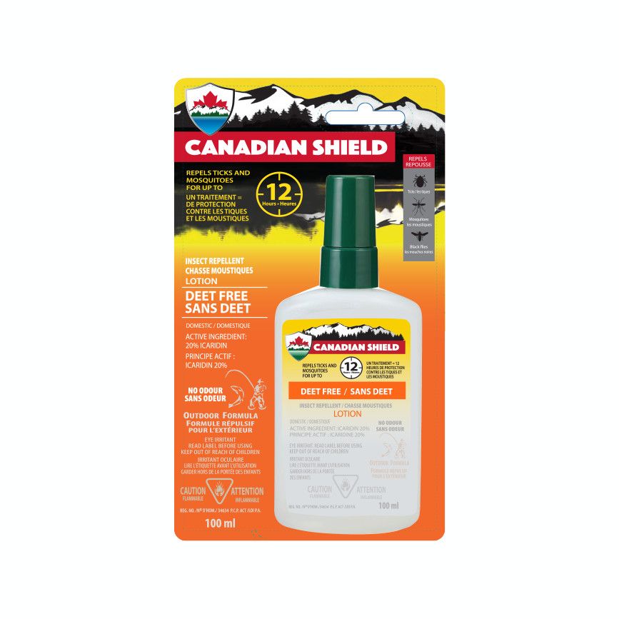 Canadian Shield Insect Repellent Deet Free Lotion 100mL