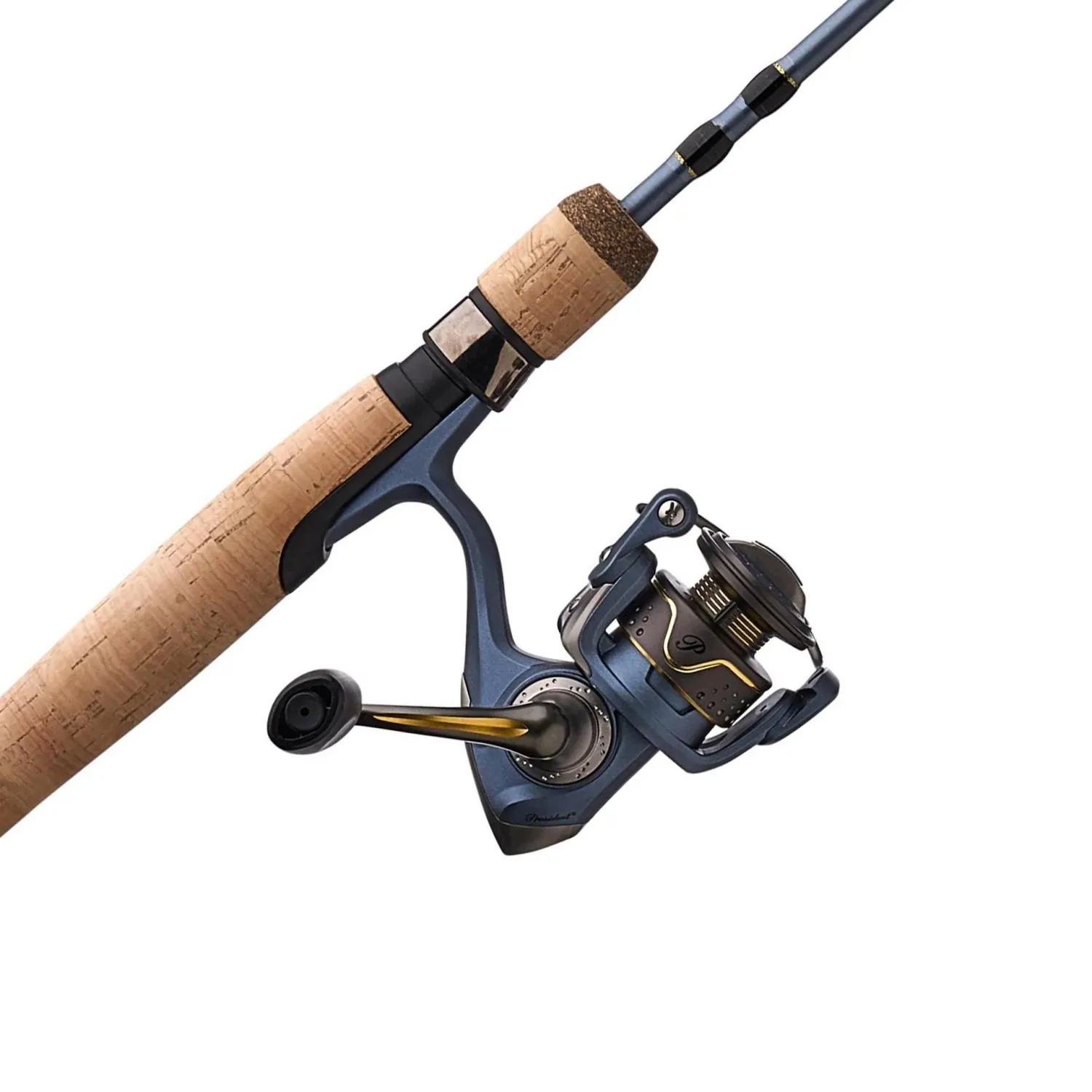 Pflueger President 6'6" Medium Fast 2 Piece Spinning Combo