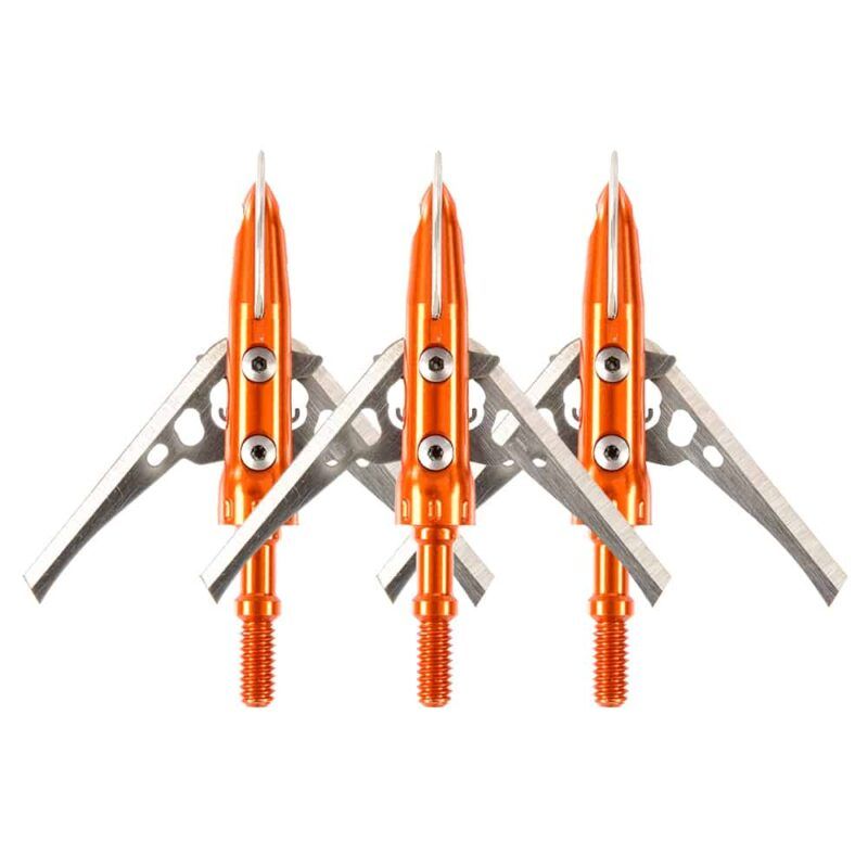 Rage X-treme No Collar Crossbow 2-Blade 100 Grain Broadhead (2-Pack)