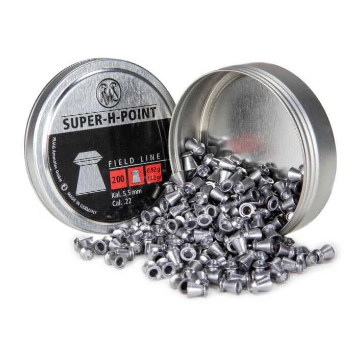 RWS Super-H-Point Field Line .22 Cal Pellets (500 Count)