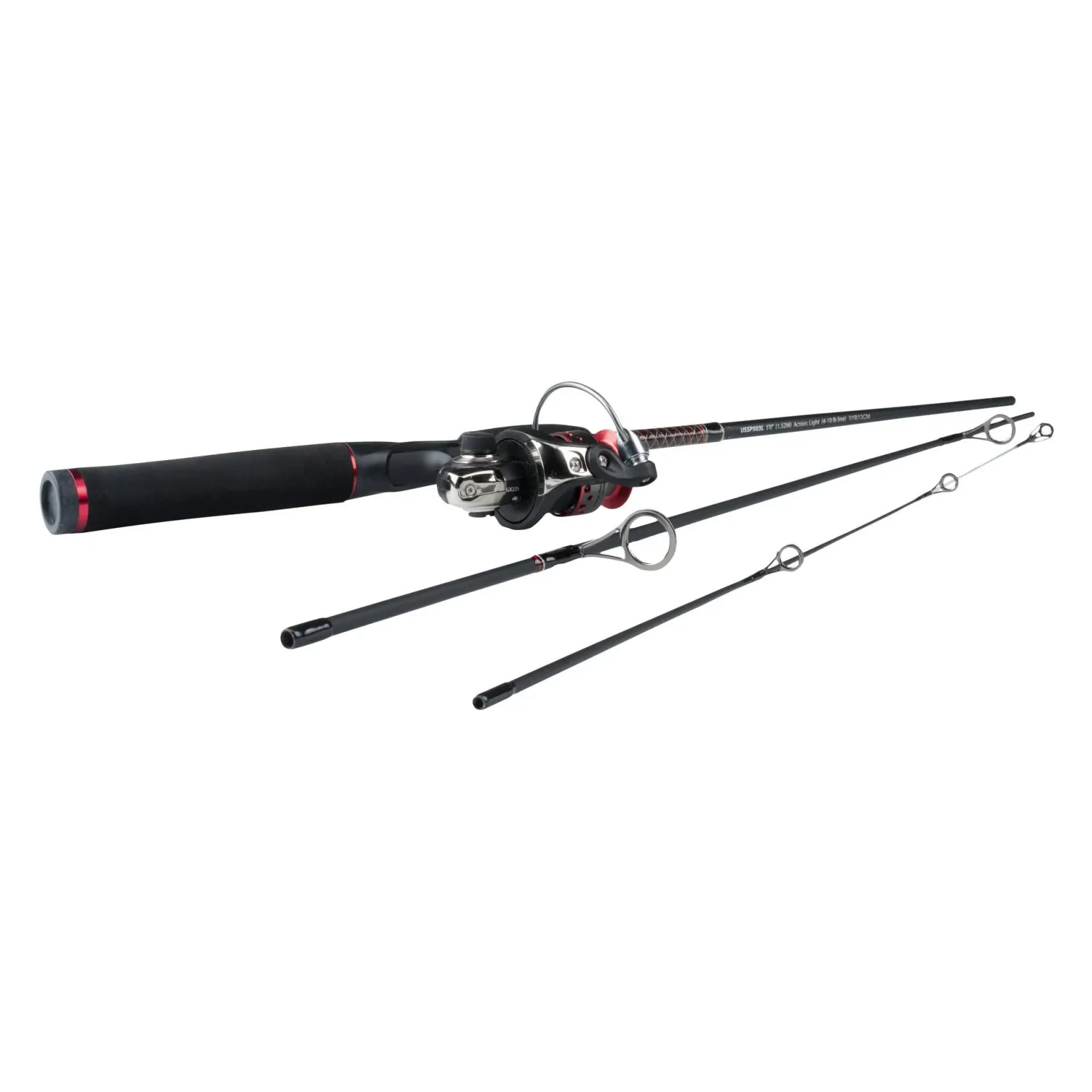 Shakespeare Ugly Stik GX2 Travel Kit 7&#39; 4 Piece Medium Spinning Combo