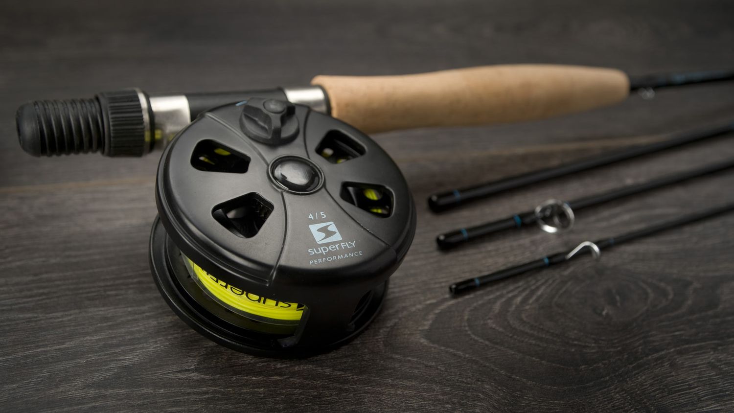 Superfly FCL-8645-4 Performance Fly Combo w/Line 8&#39;6&quot; 4/5wt 4Pc