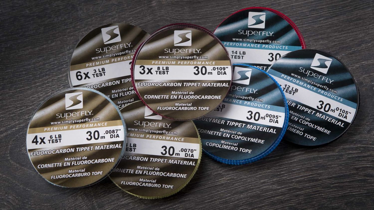 Superfly SFT30-3 Copoly Tippet Material 3X