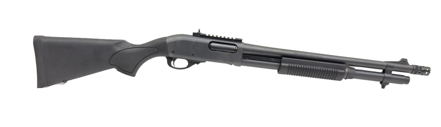UG-20559 Used Remington 870 Tactical 12Ga 3" Pump Action 18.5" Barrel W/ Ghost Ring Picatinny Rail - Mint Condition!