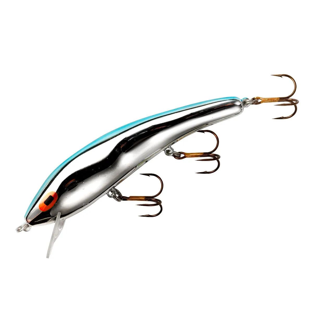 Cotton Cordell Suspending Ripplin&#39; Red Fin 4.5&quot;, 3/8oz, Color: Chrome/Blue