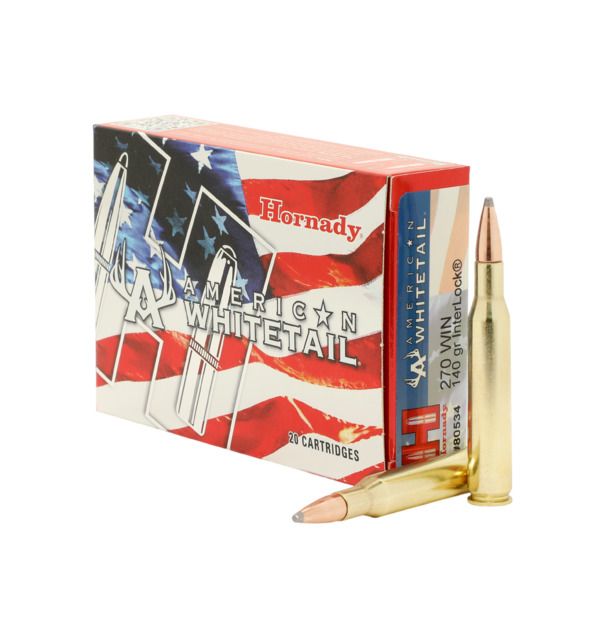 Hornady Americal Whitetail 270 Win 140 Grain (20 Rounds)