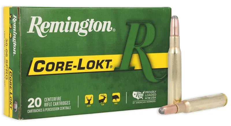 Remington Core-Lokt 30-06 Springfield 220 Grain SP (20 Rounds)