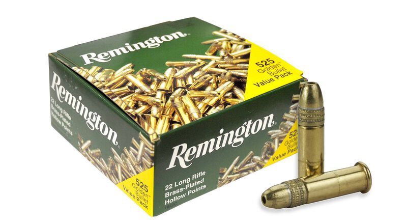 Remington Golden Bullets 22 LR High Velocity Value Pack (525 Rounds)