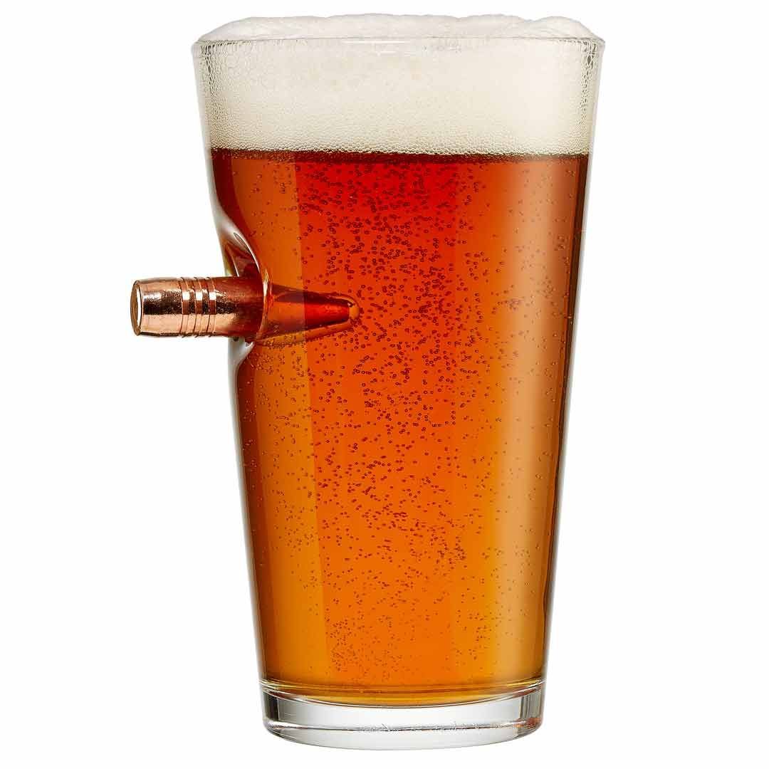 BenShot 16oz Pint Glass 