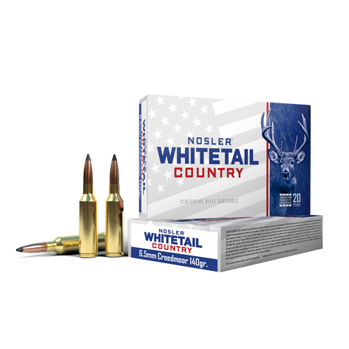 Nosler Whitetail Country 6.5 Creedmoor 140gr SBSP (20 Rounds)