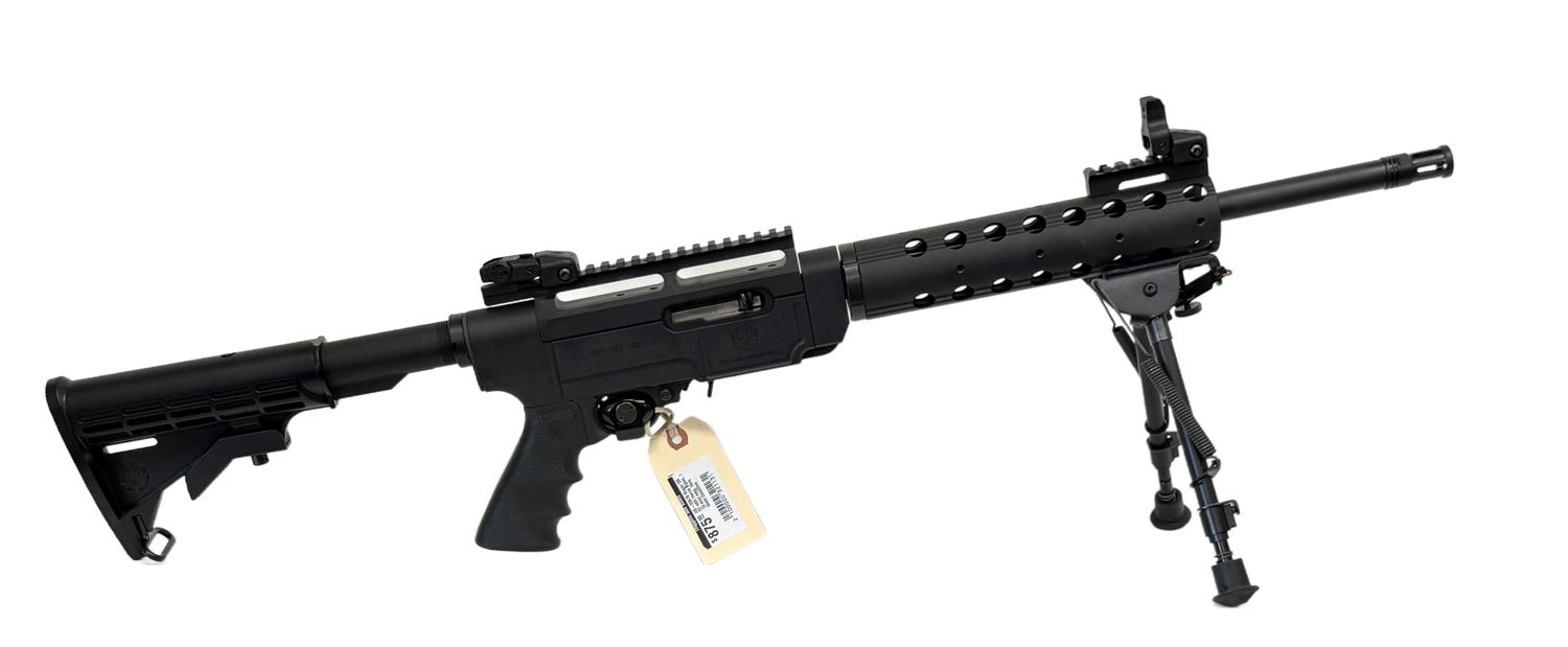 UG-20678 Ruger SR 22 with Harris Bipod, 1 10 shot mag. Very Good Condition