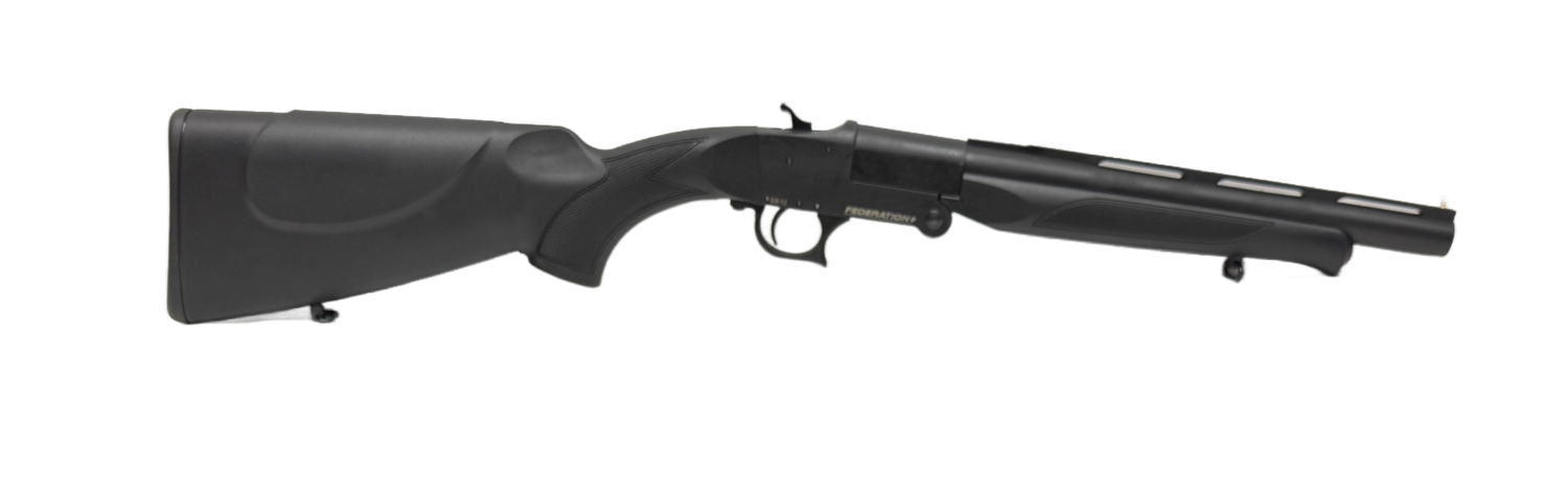 Federation SB12 12 Gauge 3" 14" Barrel Black Synthetic Stock Single Shot Shotgun
