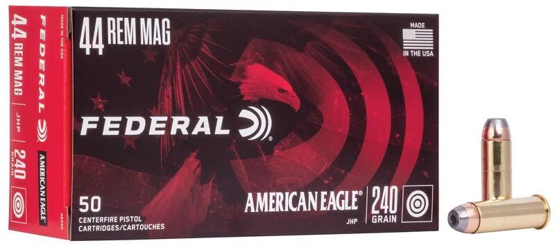 American Eagle 44 Rem Magnum Jacketed Hollow Point 240 Grain (50 Rounds)