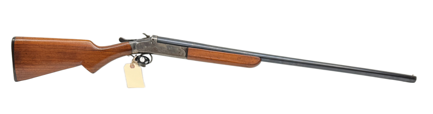 UG-20725 Used Iver Johnson 12Ga 2 3/4" Single Shot W/ 30" Barrel Fixed Full Choke Shotgun - Good Condition!