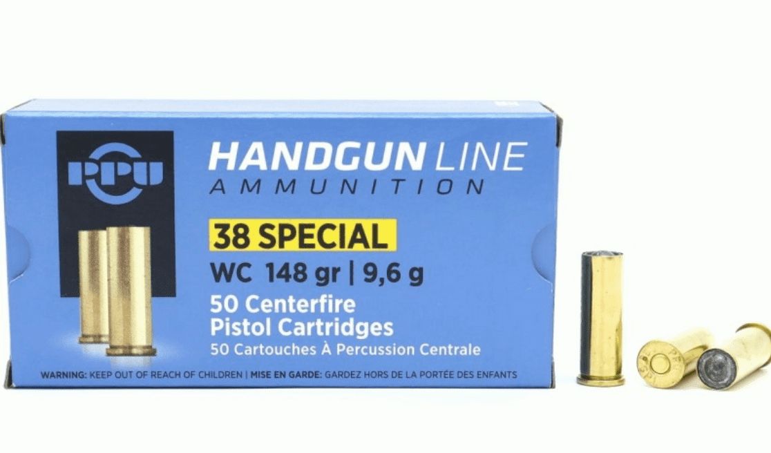 PPU c.38 SPECIAL 148gr WC 50 Rnds