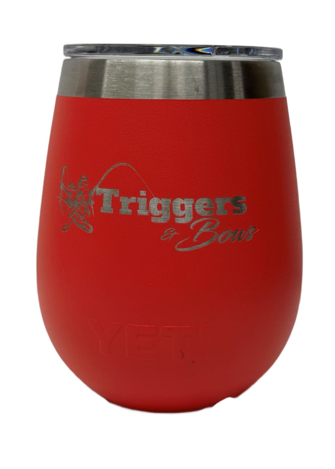 Triggers and Bows YETI 10oz Wine Tumbler Bimini Pink