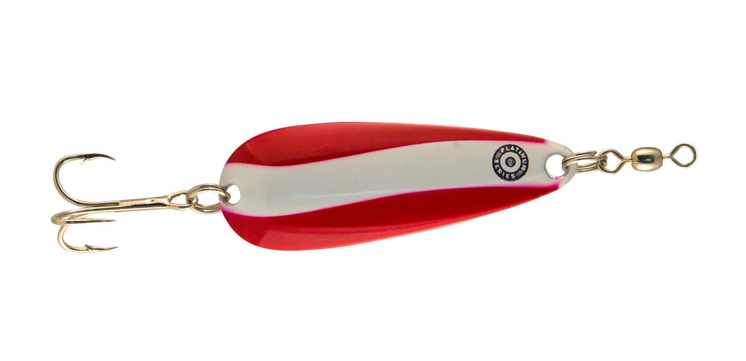 Len Thompson Platinum Series Spoons, Color: Reverse Red, Size: 1oz
