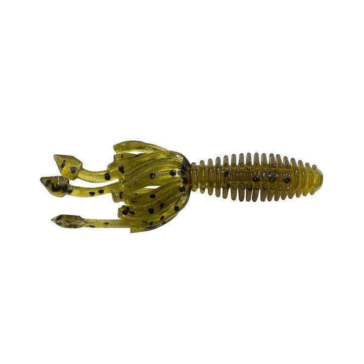 Lunkerhunt Micro Typhon, Color: Green Pumpkin, Size: 1"