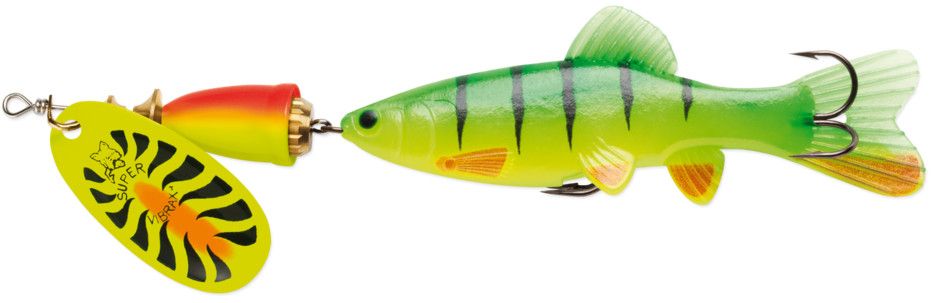 Blue Fox Vibrax Chaser Spinner, Color: Firetiger, Size: 1/2 oz