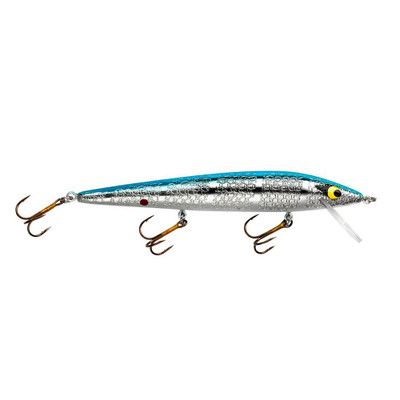 Smithwick Suspending Rattlin' Pro Rogue Jerk Bait, Color: Chrome/Blue Back, Size: 4.5" 3/8 oz