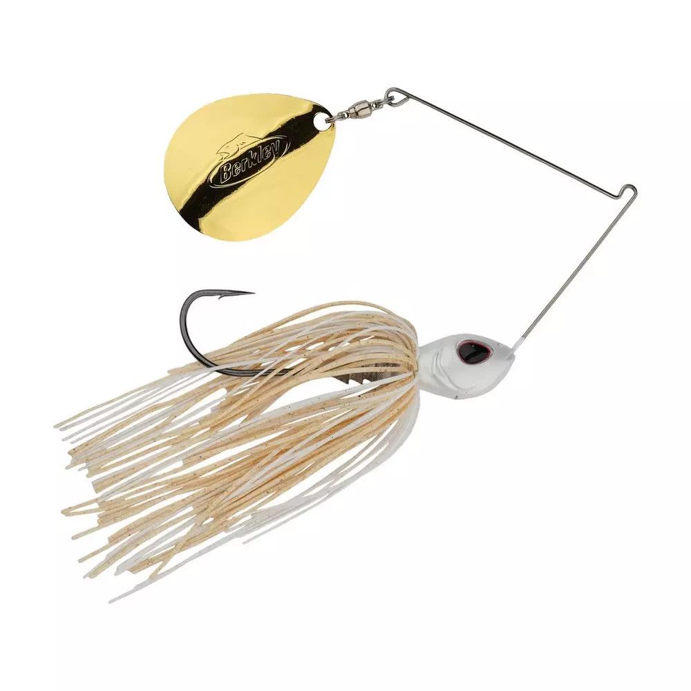 Berkley Power Blade Spinnerbait Standard, Attribute 1: White, Attribute 2: 3/8 oz, Attribute 3: Colorado