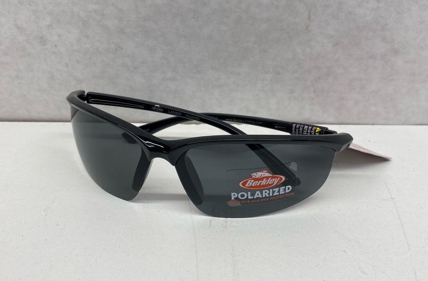 Berkley Polarized Sunglasses , Color: Black/Black S