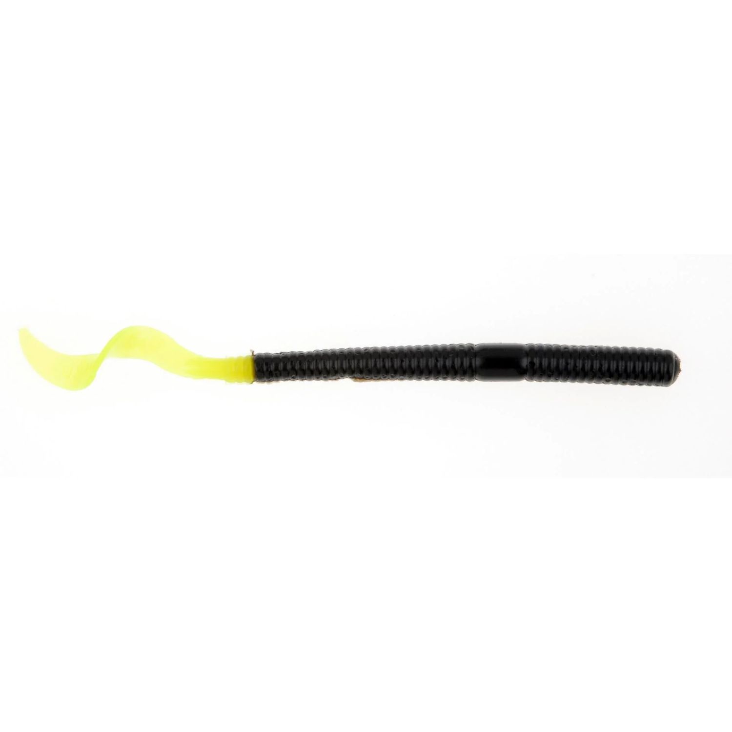 Berkley PowerBait Power Worm 13 Count, Color: Black/Chartreuse, Size: 7"