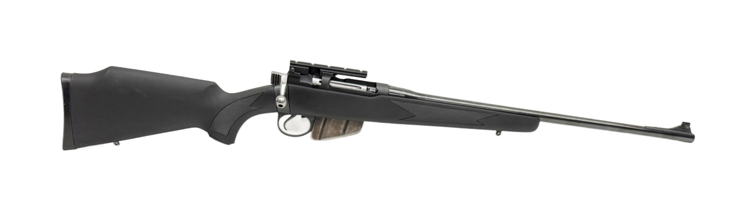 UG-20833 Used Lee Enfield 303British Bolt Action Rifle W/ After Market Stock and Scope Mount, Original Stock Included - Excellent Condition! UG-20833 Used Lee Enfield 303British Bolt Action Rifle W/ After Market Stock and Scope Mount, Original Stock Included - Excellent Condition!