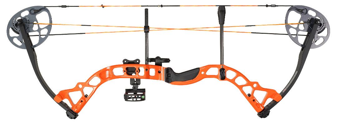 Diamond Prism Compound Bow 5-55# LH Bright Orange