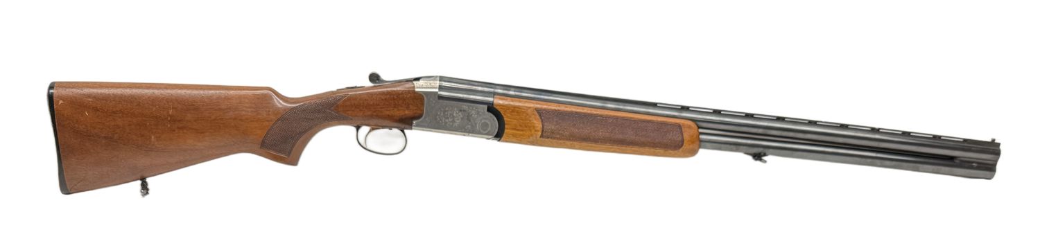 UG-20851 USED Angelo Zoli 12 Gauge 2 3/4" 28" Barrel Fixed Chokes  IC/IM Few Marks on Wood Stock Over Under Shotgun