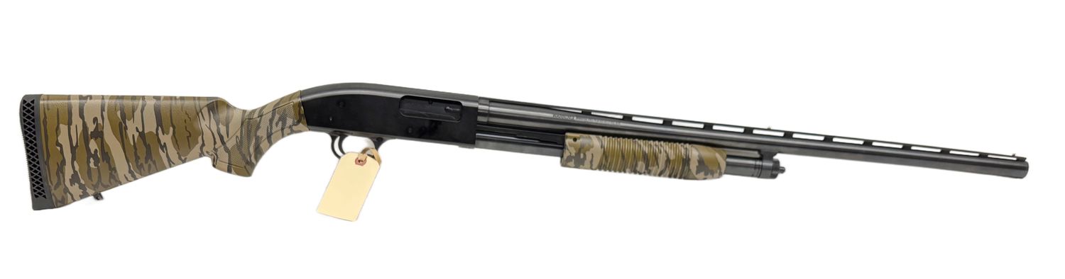 UG-20894 Used Maverick 88 Field 12Ga 3" Pump Action Shotgun Bottomlands Camo W/28" VR Barrel, Includes 1 Flush Mount Modified, One Round Fired - Absolutely Mint Condition!