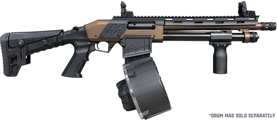 Canuck Recon 3 12 Gauge 3 Canuck Recon 3 12 Gauge 3" 12" Barrel Bronze Magazine Fed Pump Action Shotgun