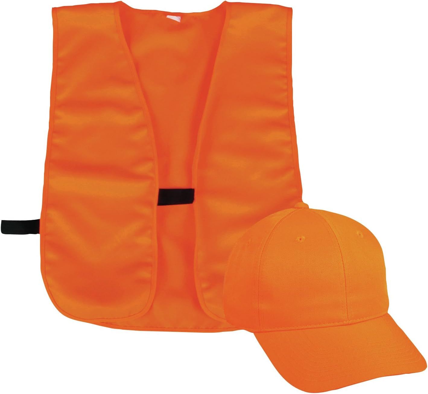 Outdoor Cap BLZCPV Vest and Cap Combo Adult Blaze, Blaze Orange