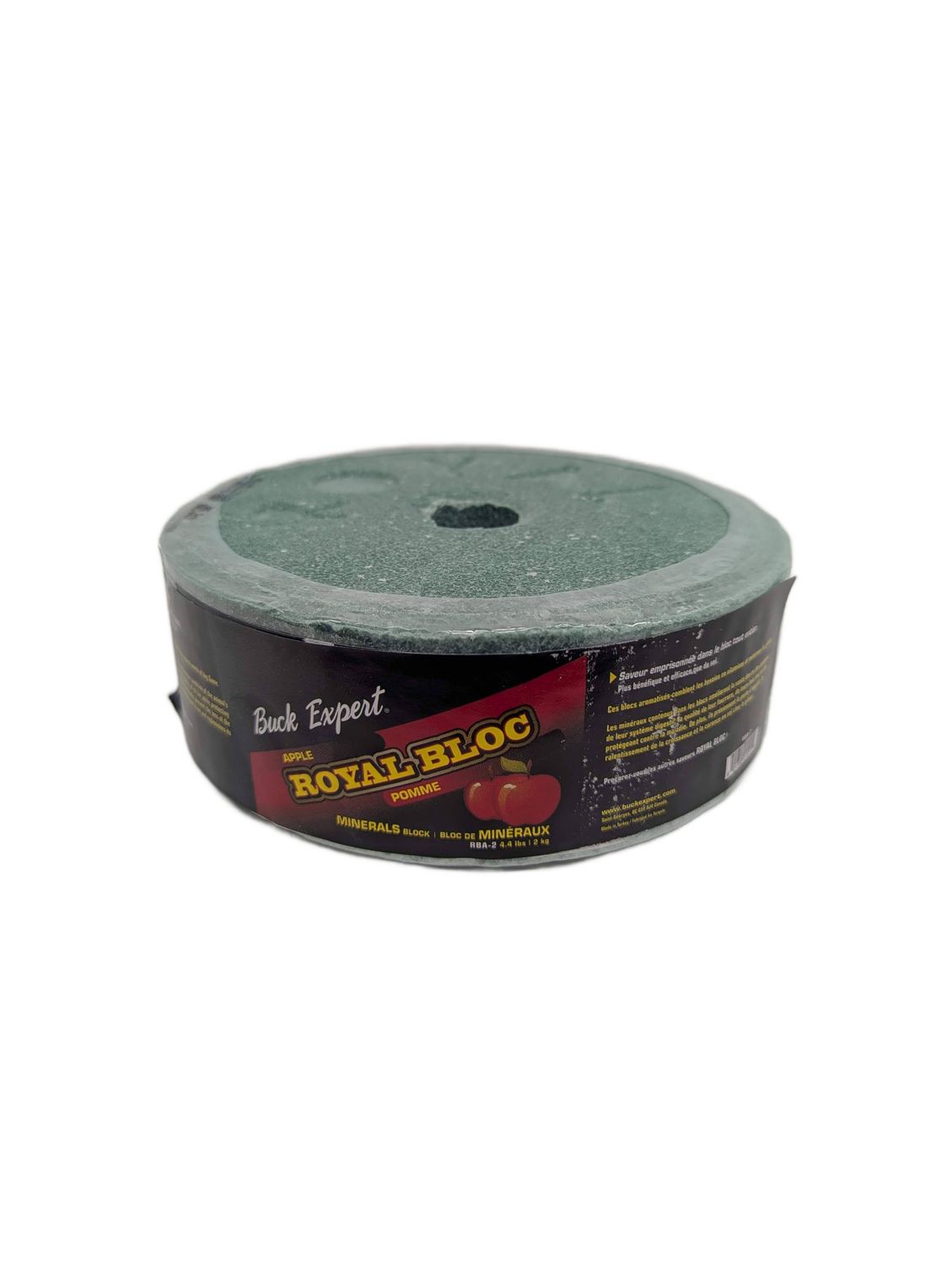 Buck Expert RBA-2 Royal Bloc - Flavored Mineral Block /APPLE - 4 4lb/2kg Buck Expert RBA-2 Royal Bloc - Flavored Mineral Block /APPLE - 4 4lb/2kg