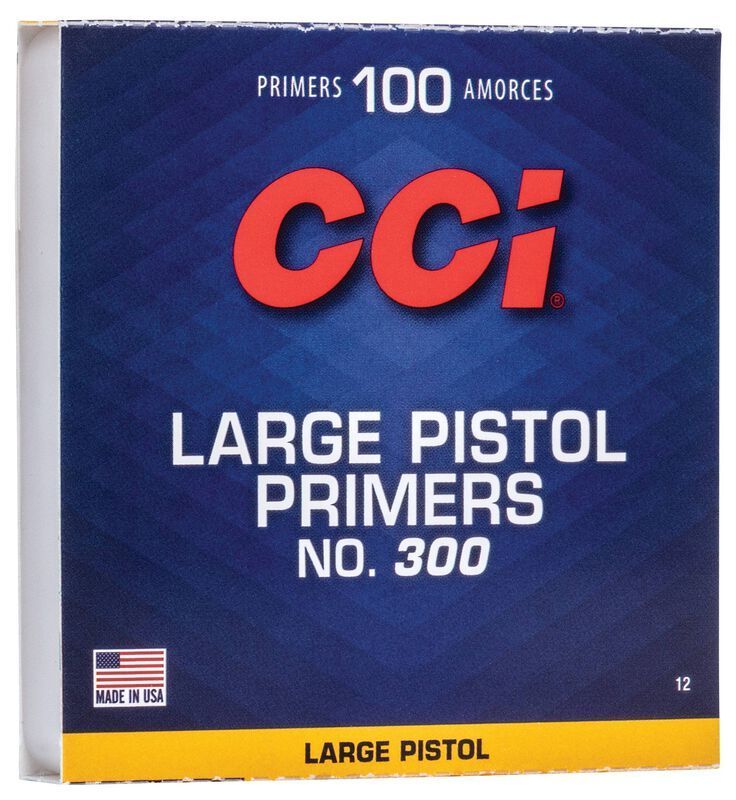 CCI Large Pistol Primers No. 300 (100 Count)