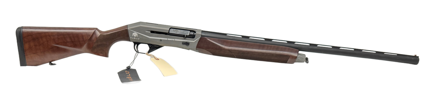 UG-20996 USED Huglu Renova 12 Gauge 3" 28" Barrel Semi-Auto Shotgun Unfired Original Case and Second Stock
