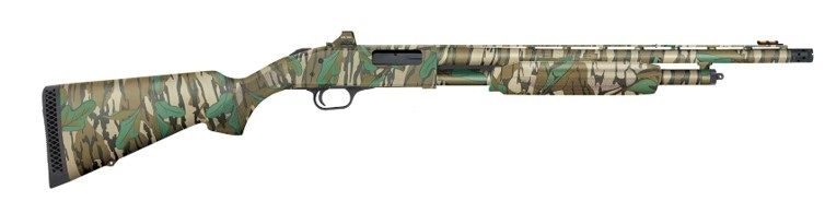 Mossberg 500 Turkey 20 Gauge 3 Mossberg 500 Turkey 20 Gauge 3" 20" Barrel Mossy Oak Greenleaf Camo Stock Pump-Action Shotgun w/ Holosun Sight