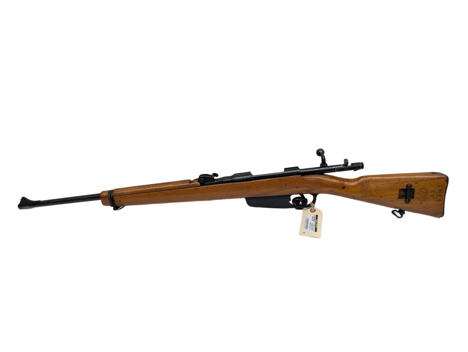 UG-20908 Used Dutch - Romanian Carbine 6.5x53R Bolt Action Manlicher Rifle - English Proof Marks, Bore is Excellent, Very Good Condition overall. UG-20908 Used Dutch - Romanian Carbine 6.5x53R Bolt Action Manlicher Rifle - English Proof Marks, Bore is Excellent, Very Good Condition overall.