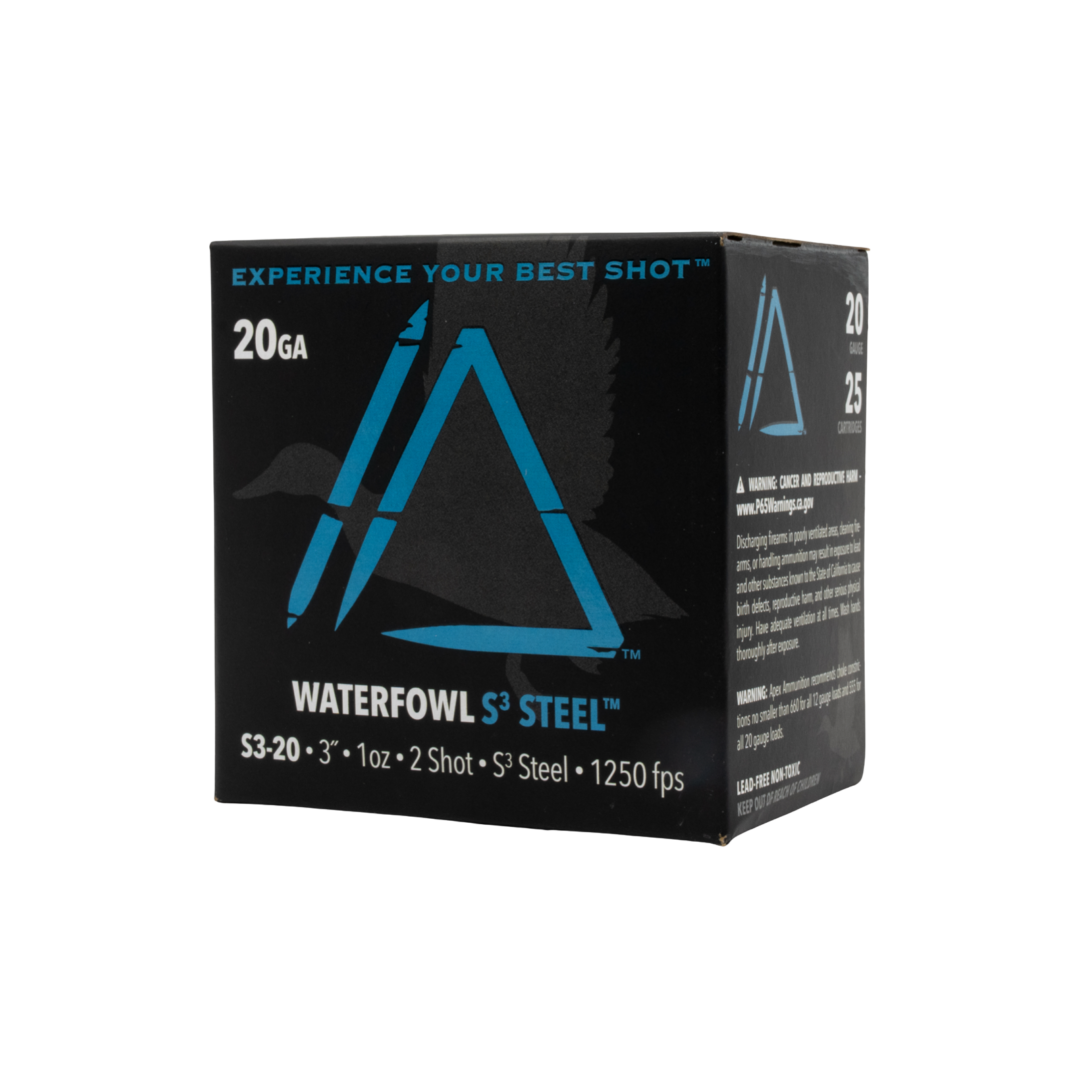 Apex 20 Gauge 3" Steel #2 1 oz (250 Rounds)