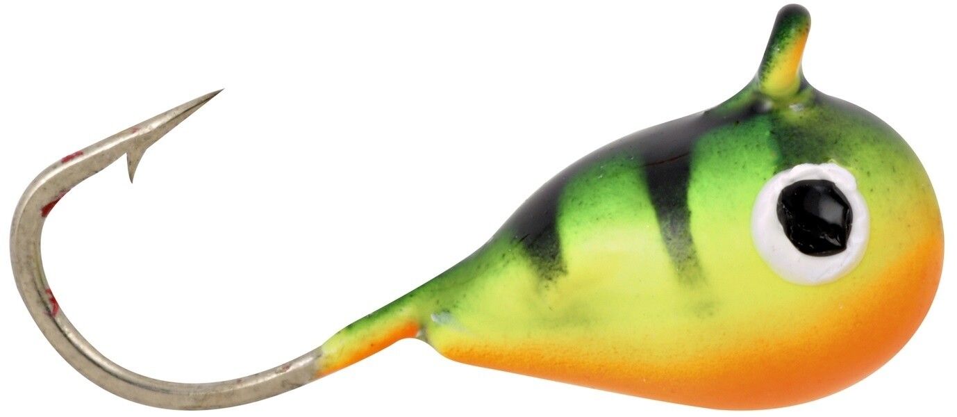 Celsius 4-Piece Tungsten Stunner Jig , Color: Perch, Size: 1/26 oz