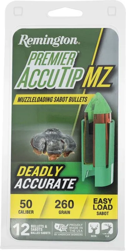Remington Accutip 260 Grain w/Sabot Muzzleloading Bullet Remington Accutip 260 Grain w/Sabot Muzzleloading Bullet