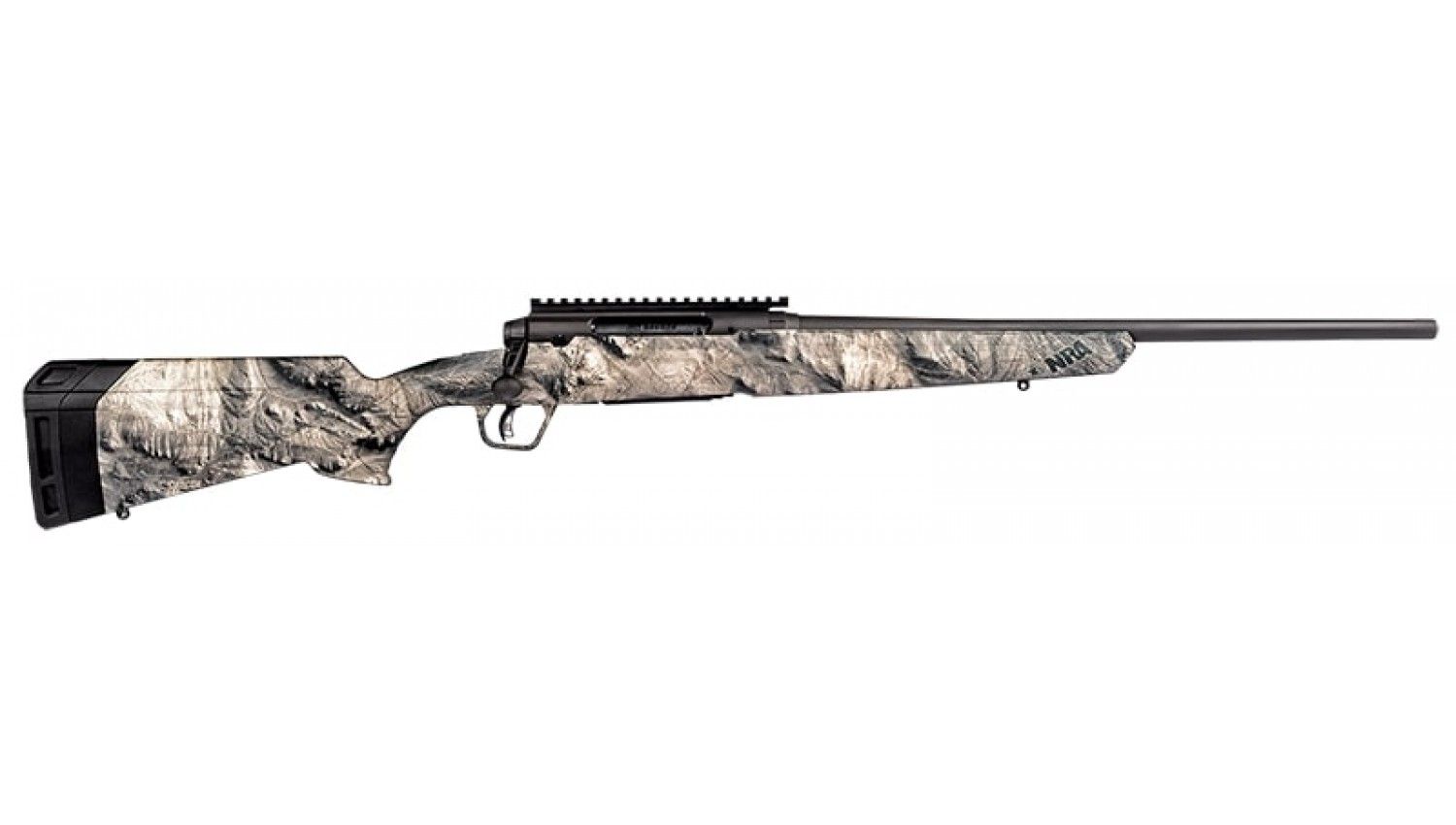 Savage Axis II Overwatch 223 Rem Elite Smoke Cerakote Barrel Bolt Action Rifle Savage Axis II Overwatch 223 Rem Elite Smoke Cerakote Barrel Bolt Action Rifle